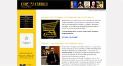 Desktop Screenshot of ccarrillo.cl